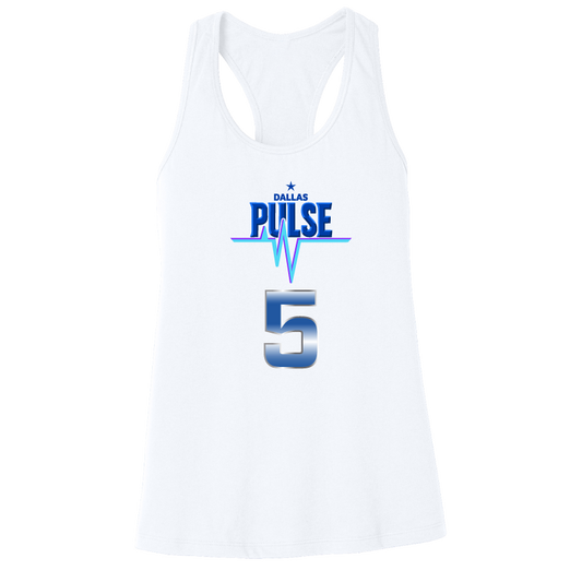 Dallas Pulse Jersey Racerback Tank - Scholten