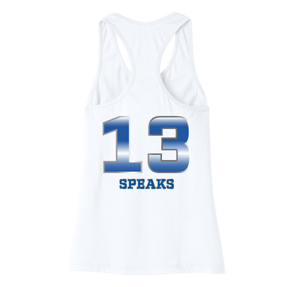 Dallas Pulse Jersey Racerback Tank - Speaks