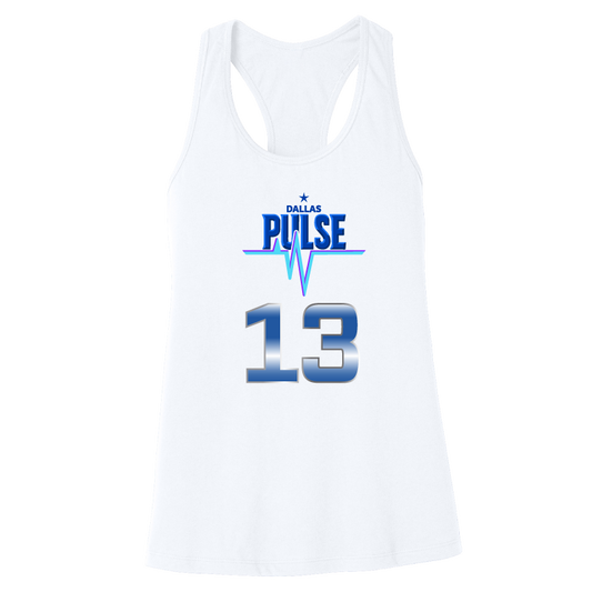 Dallas Pulse Jersey Racerback Tank - Speaks