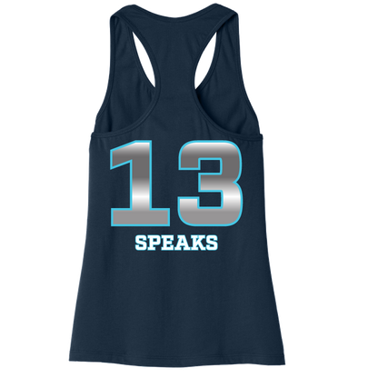Dallas Pulse Jersey Racerback Tank - Speaks