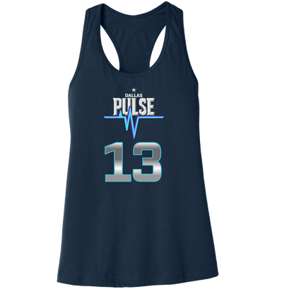 Dallas Pulse Jersey Racerback Tank - Speaks