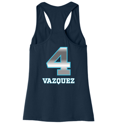 Dallas Pulse Jersey Racerback Tank - Vazquez