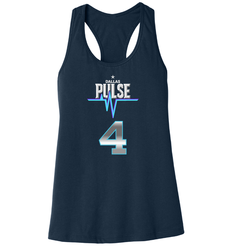 Dallas Pulse Jersey Racerback Tank - Vazquez
