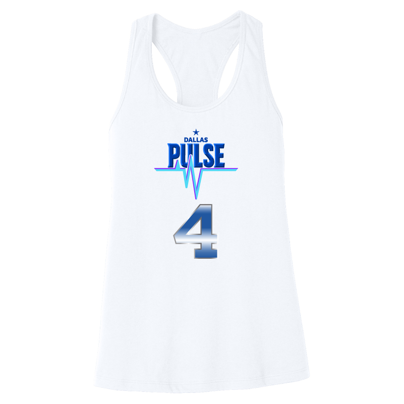 Dallas Pulse Jersey Racerback Tank - Vazquez