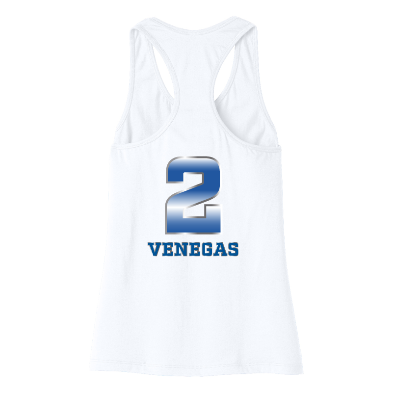 Dallas Pulse Jersey Racerback Tank - Venegas