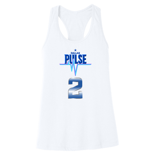 Dallas Pulse Jersey Racerback Tank - Venegas