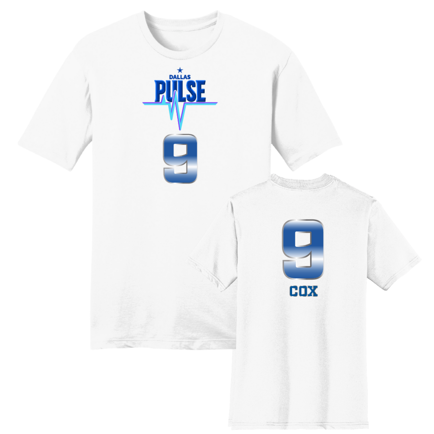 Dallas Pulse Jersey T-Shirt - Cox