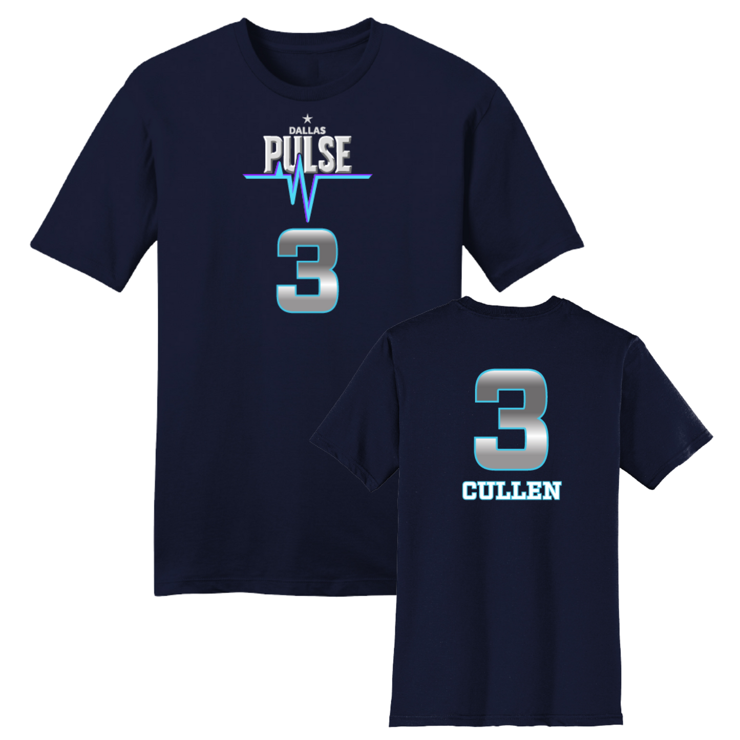 Dallas Pulse Jersey T-Shirt - Cullen