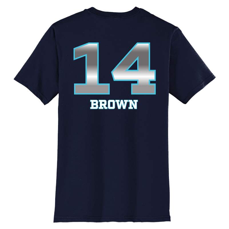 Dallas Pulse Jersey T-Shirt - J. Brown 