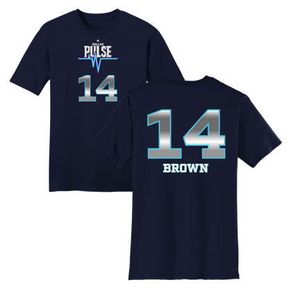 Dallas Pulse Jersey T-Shirt - J. Brown 