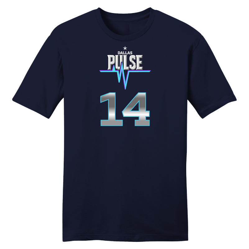 Dallas Pulse Jersey T-Shirt - J. Brown 
