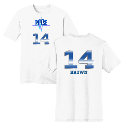 Dallas Pulse Jersey T-Shirt - J. Brown 