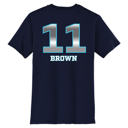 Dallas Pulse Jersey T-Shirt - K. Brown