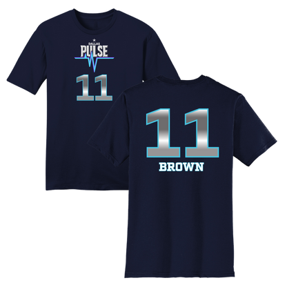 Dallas Pulse Jersey T-Shirt - K. Brown