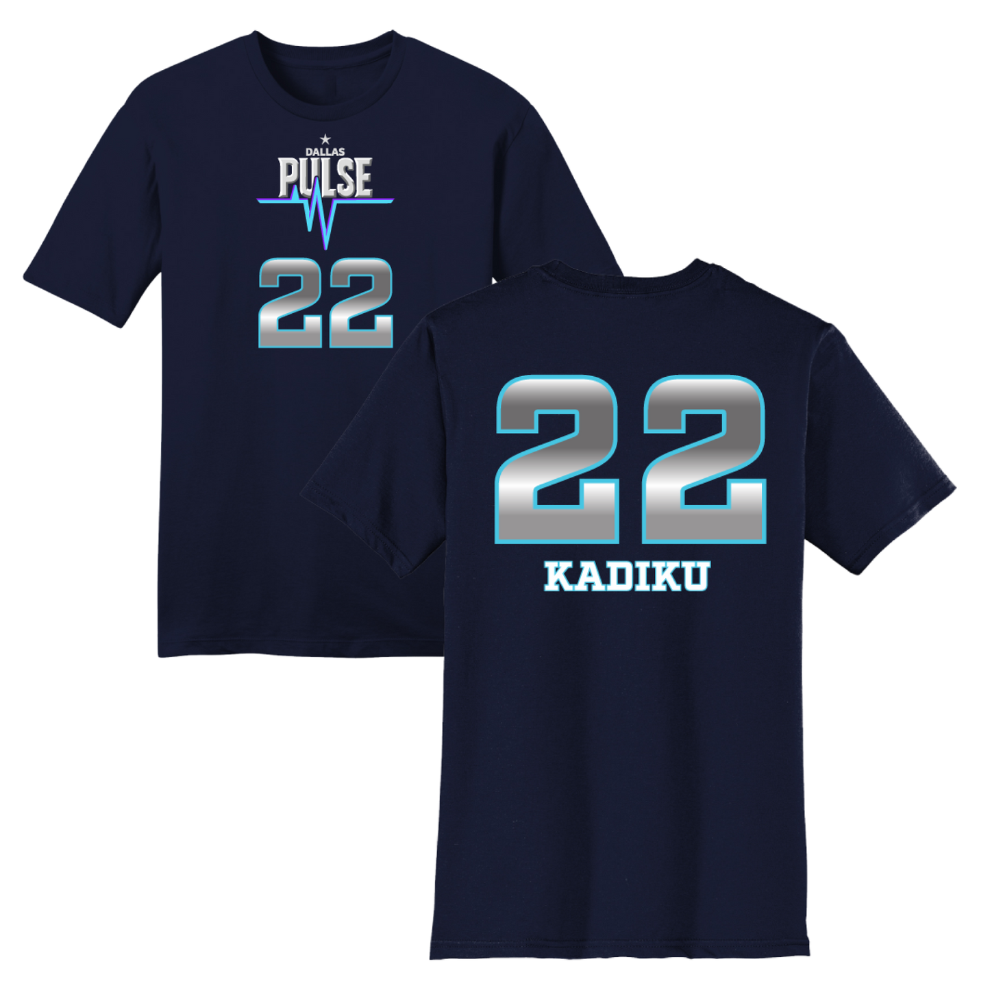 Dallas Pulse Jersey T-Shirt - Kadiku