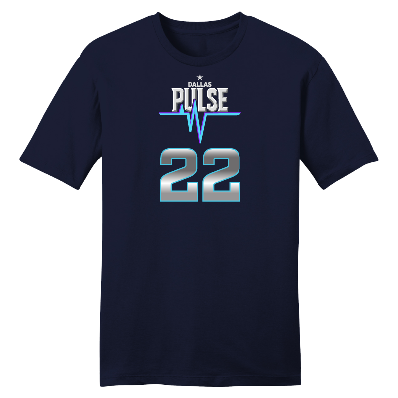 Dallas Pulse Jersey T-Shirt - Kadiku