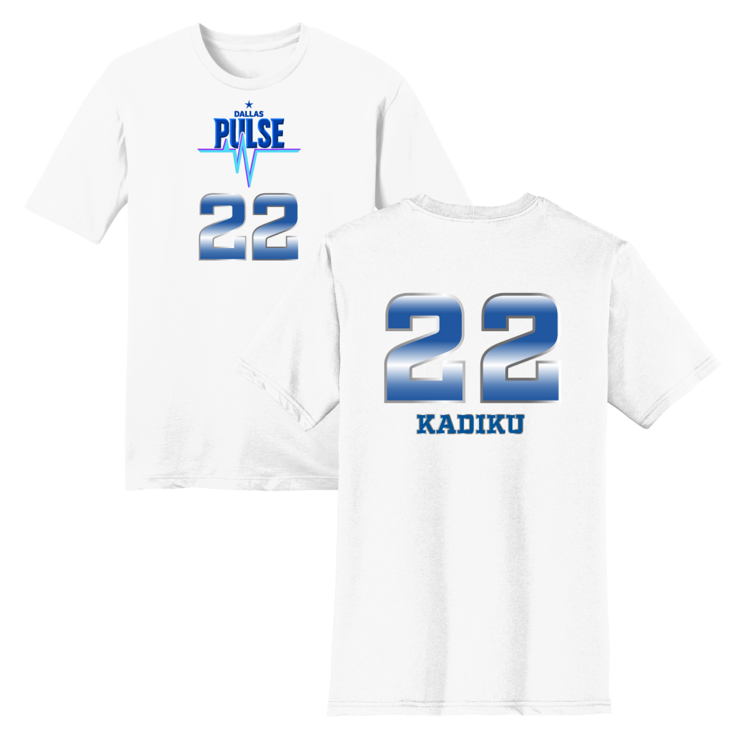 Dallas Pulse Jersey T-Shirt - Kadiku