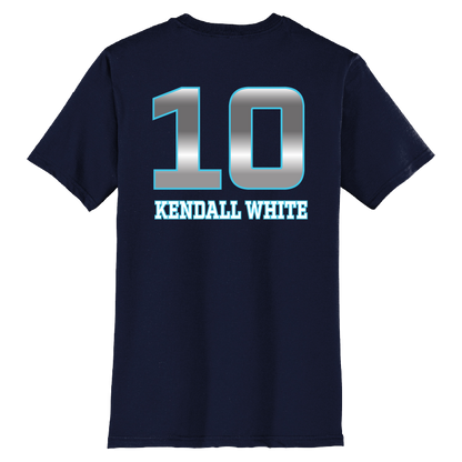 Dallas Pulse Jersey T-Shirt - Kendall White