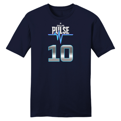Dallas Pulse Jersey T-Shirt - Kendall White