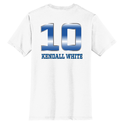 Dallas Pulse Jersey T-Shirt - Kendall White