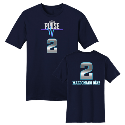 Dallas Pulse Jersey T-Shirt - Maldonado Díaz