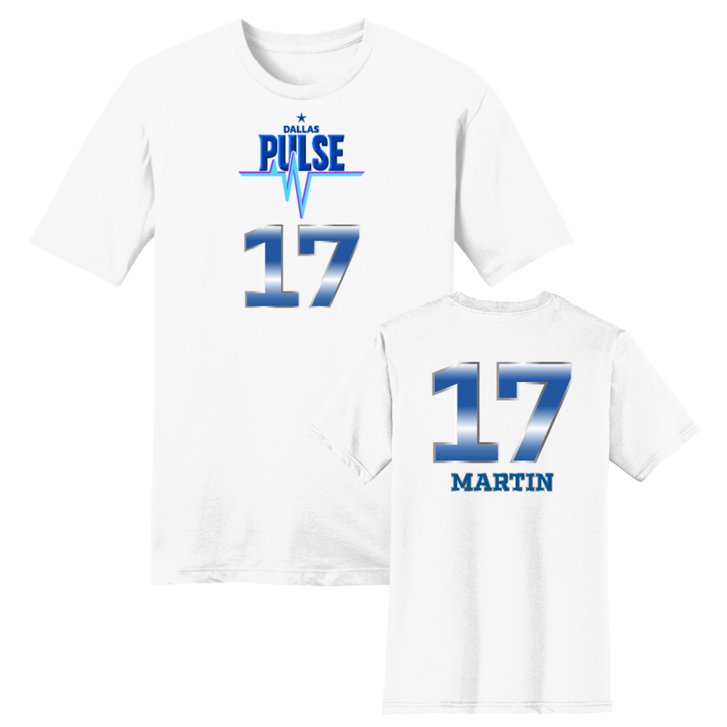 Dallas Pulse Jersey T-Shirt - Martin