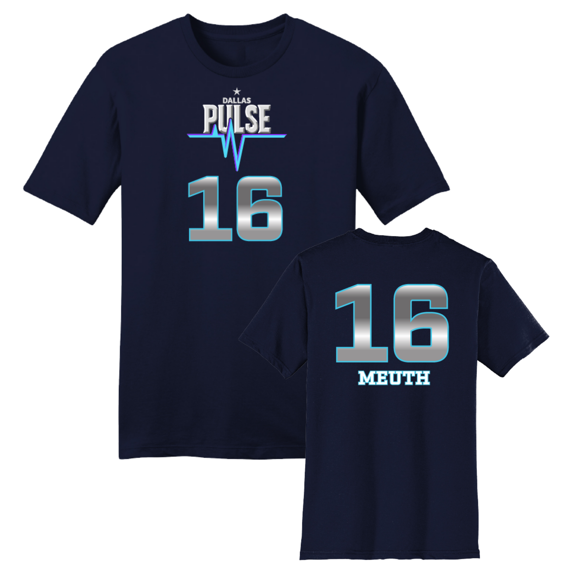 Dallas Pulse Jersey T-Shirt - Meuth