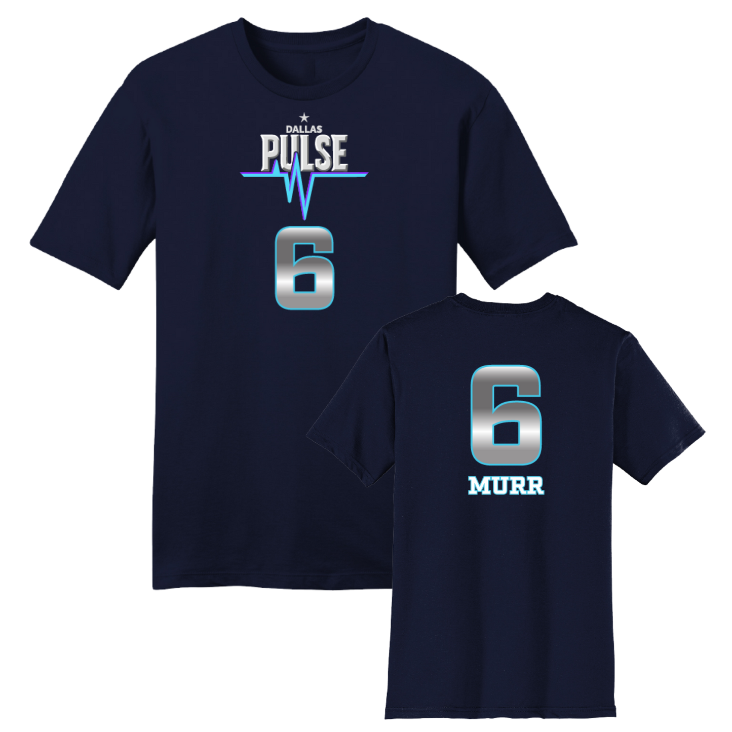 Dallas Pulse Jersey T-Shirt - Murr