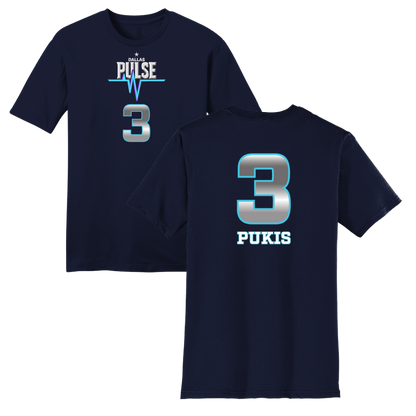 Dallas Pulse Jersey T-Shirt - Pukis