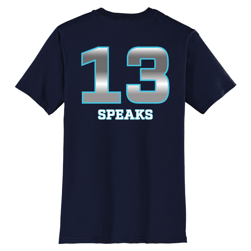 Dallas Pulse Jersey T-Shirt - Speaks
