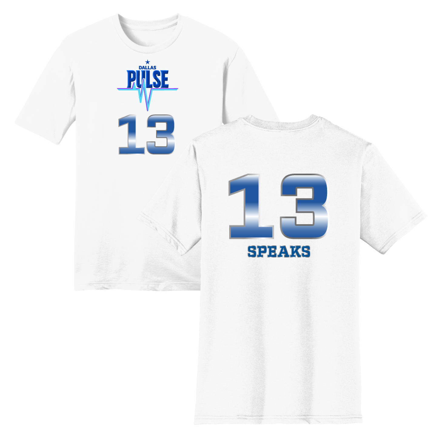 Dallas Pulse Jersey T-Shirt - Speaks