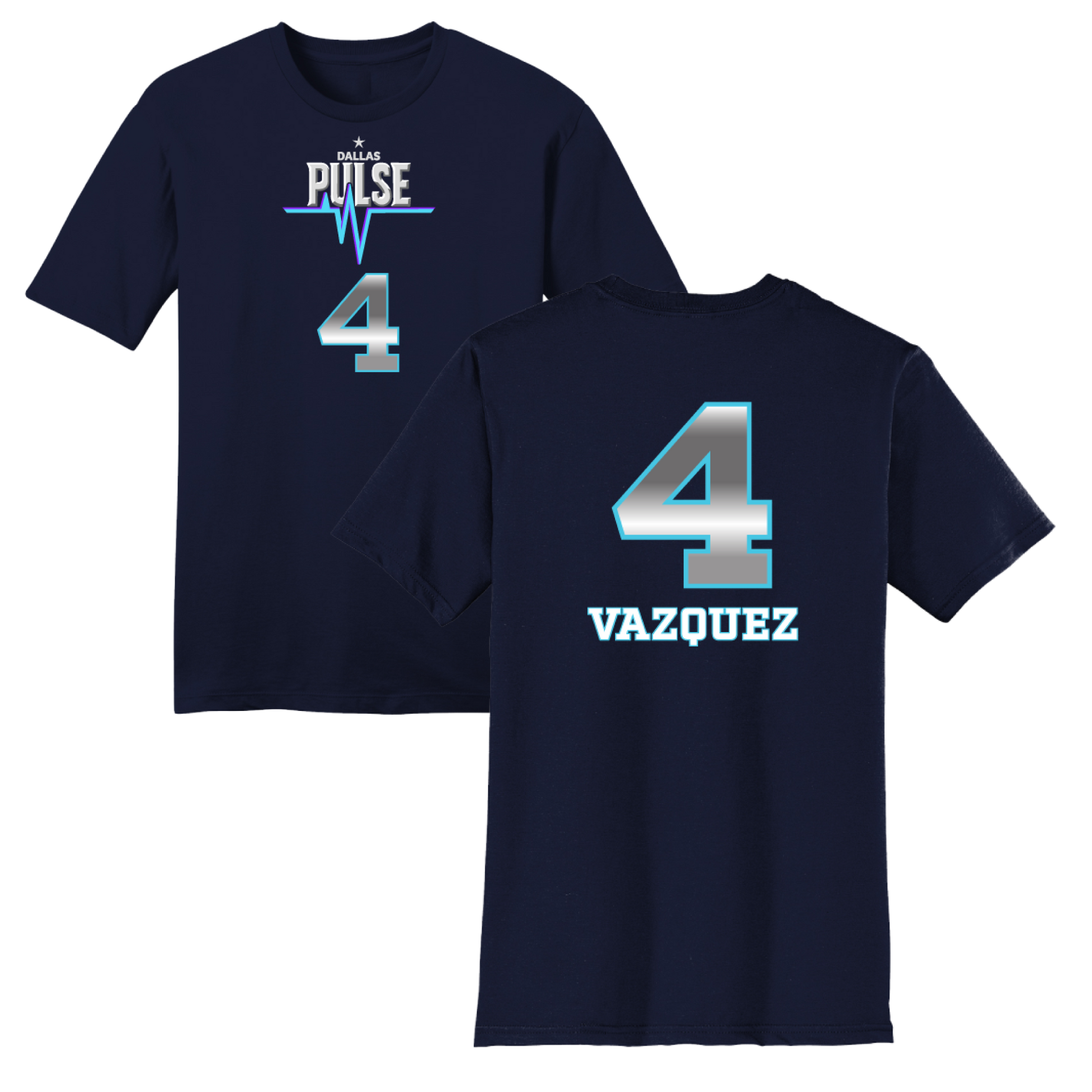 Dallas Pulse Jersey T-Shirt - Vazquez