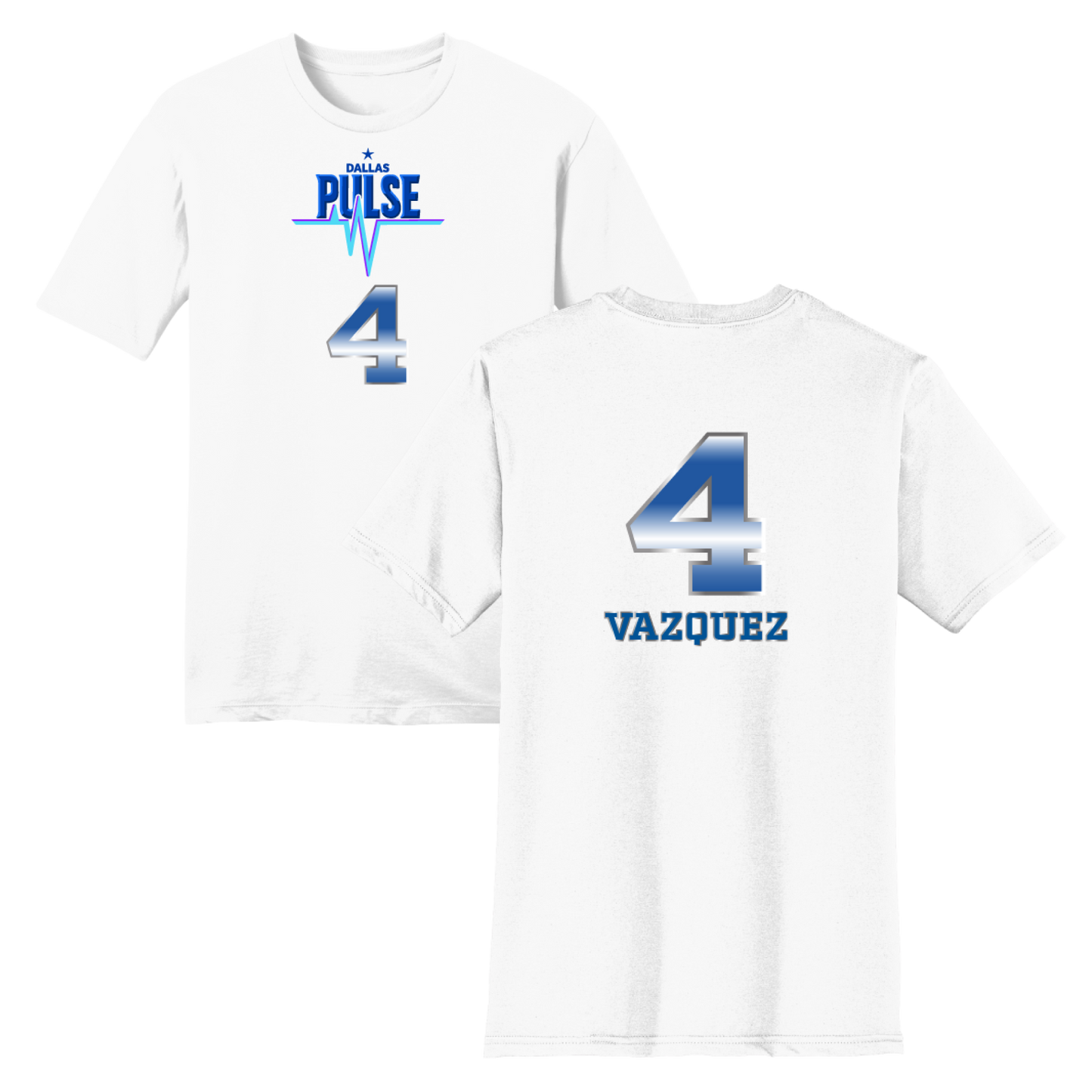 Dallas Pulse Jersey T-Shirt - Vazquez