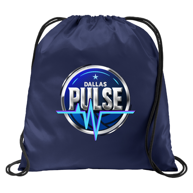 Dallas Pulse Logo Cinch Bag