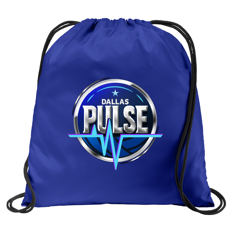 Dallas Pulse Logo Cinch Bag