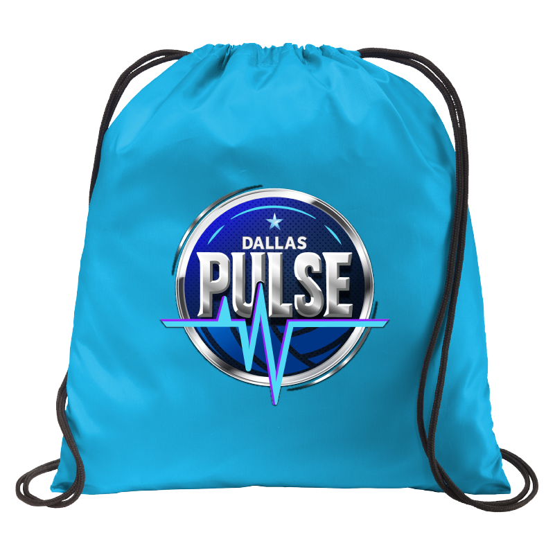 Dallas Pulse Logo Cinch Bag