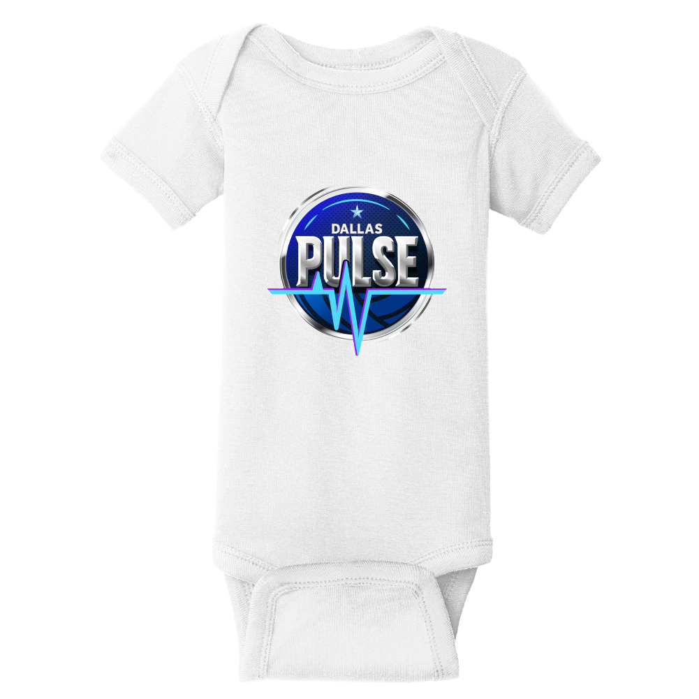 Dallas Pulse Logo Onesie