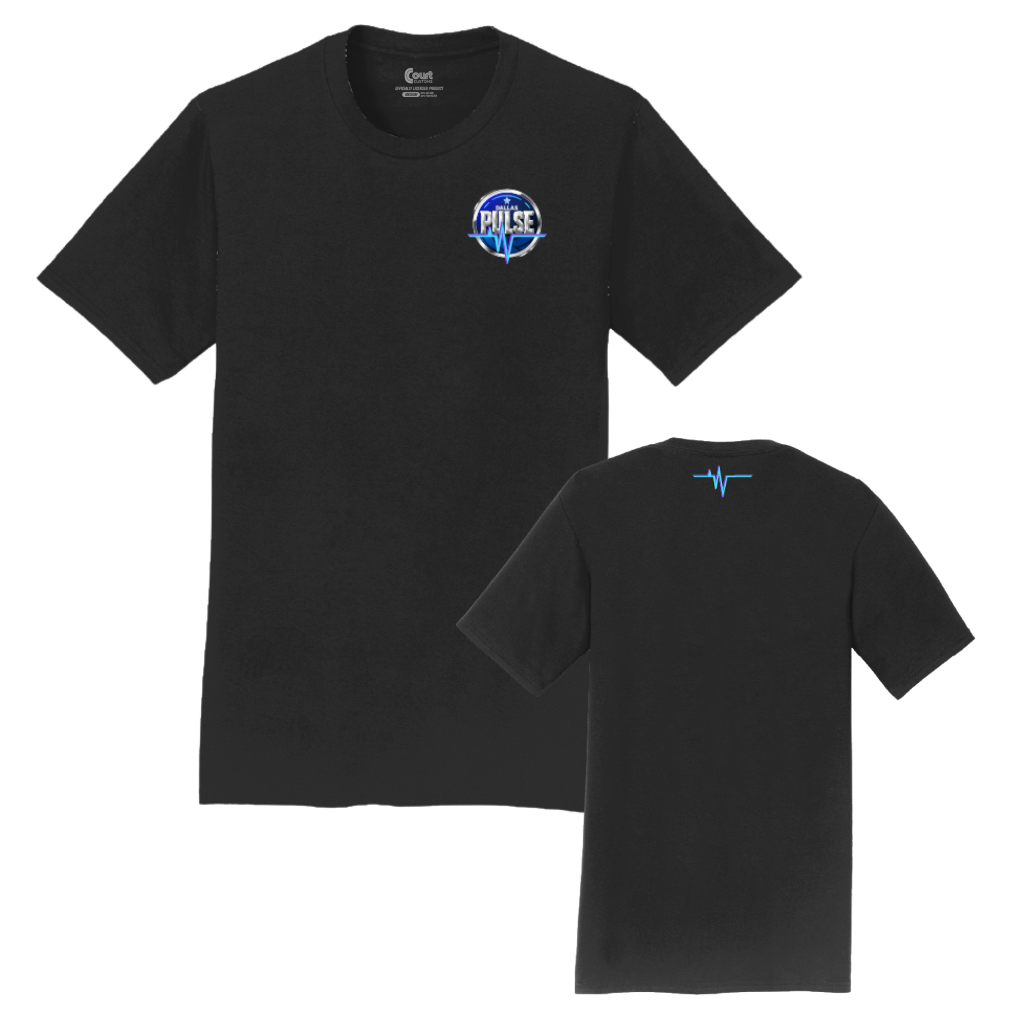 Dallas Pulse Logo Patch T-Shirt