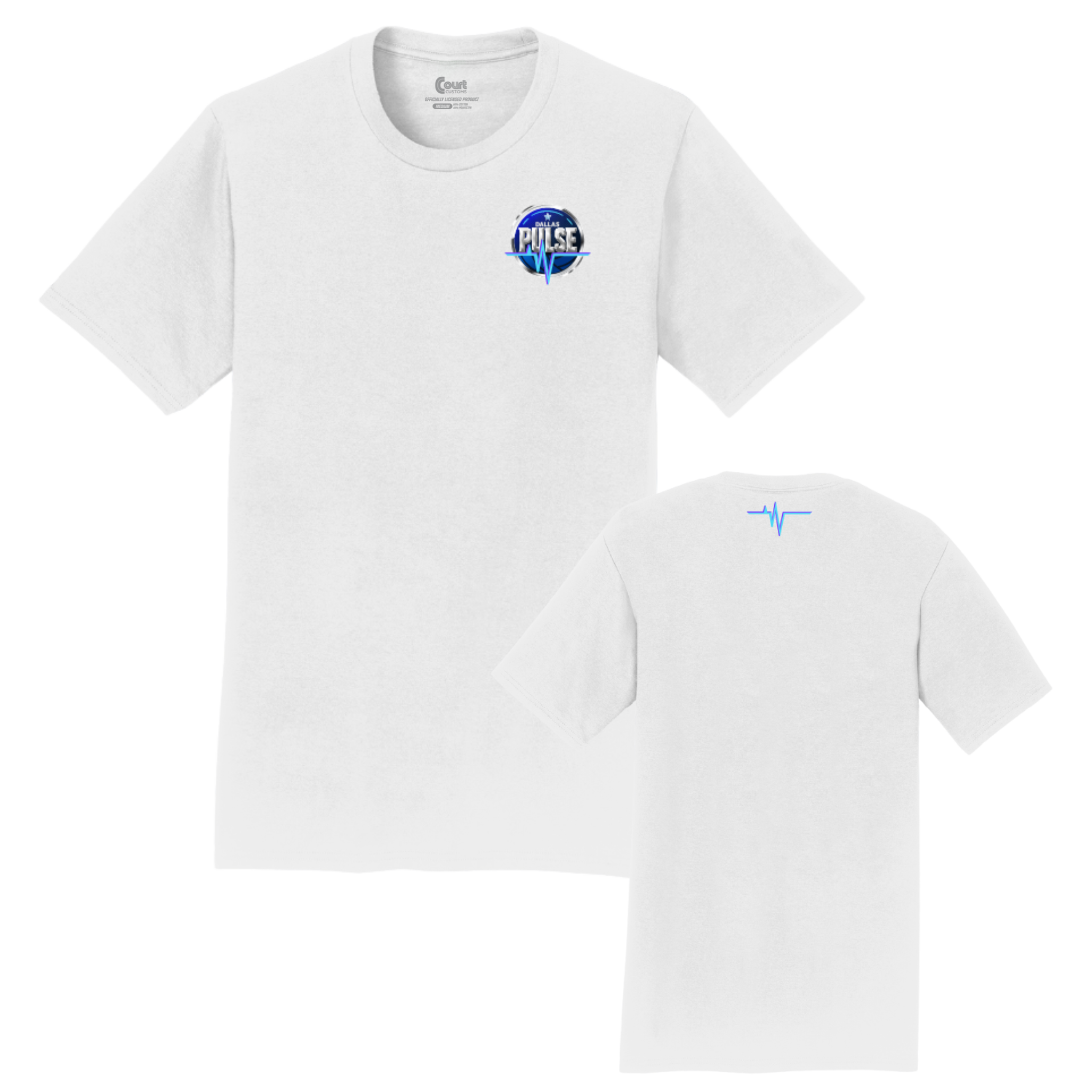 Dallas Pulse Logo Patch T-Shirt