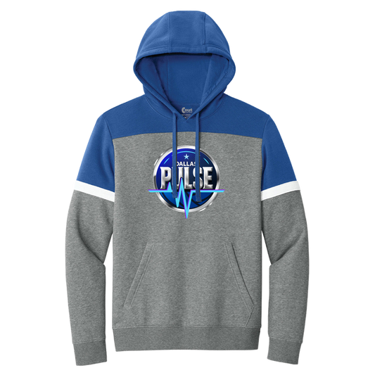 Dallas Pulse Sideline Colorblock Logo Hoodie True Royal