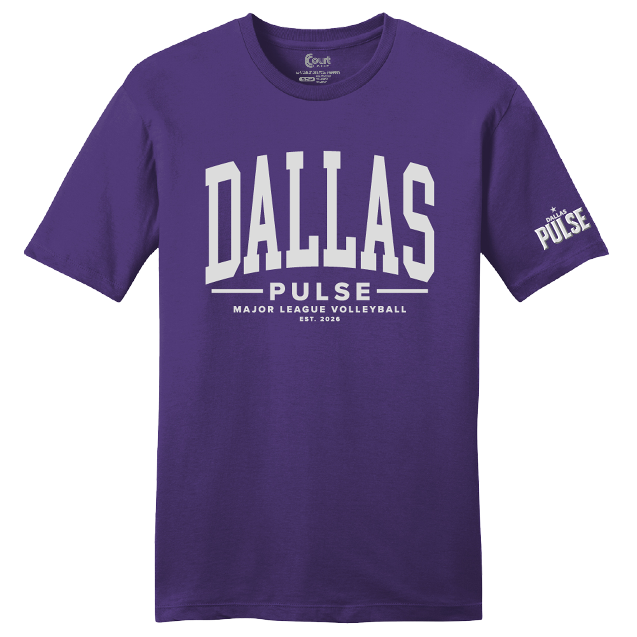 purple pulse shirt