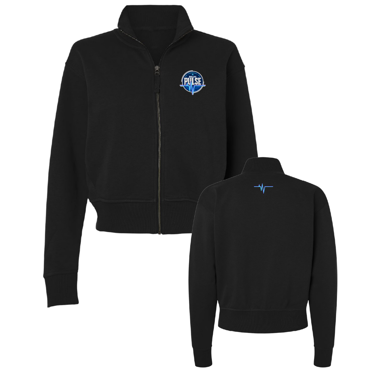 Dallas Pulse Womens Logo Full-Zip Jacket