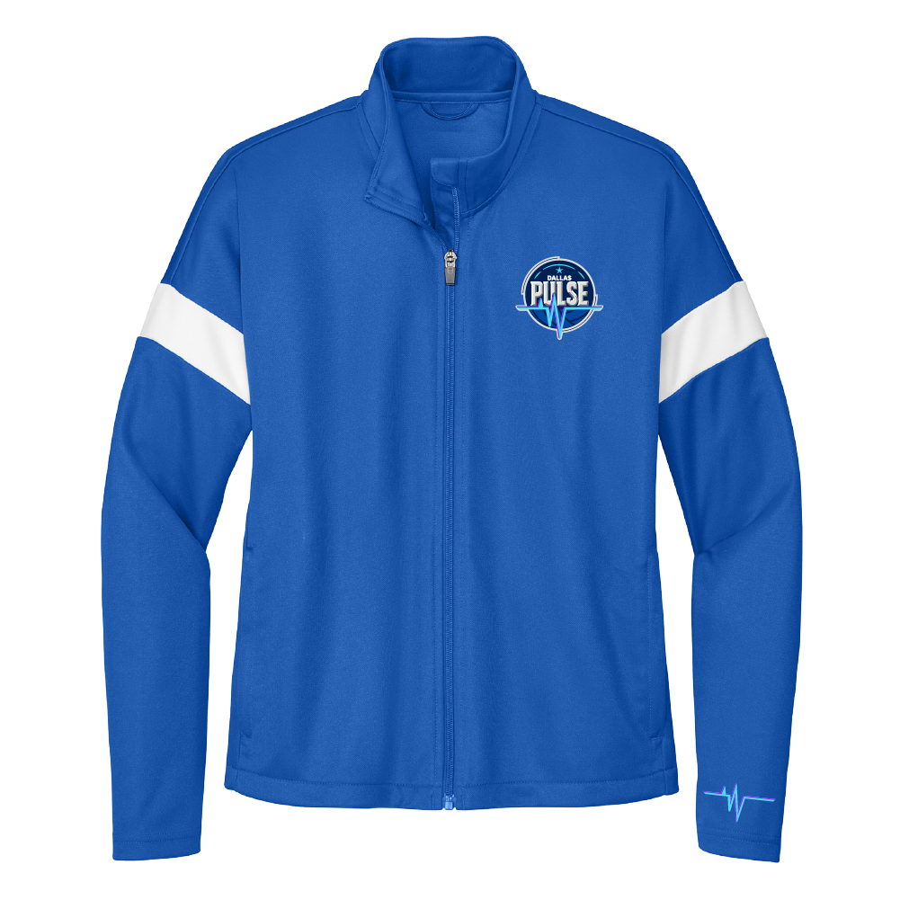 Dallas Pulse Womens Logo Full-Zip Jacket