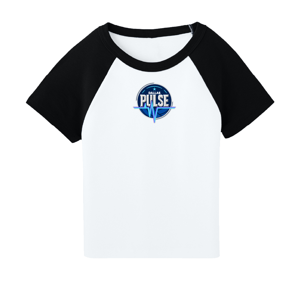 Dallas Pulse Womens Logo Raglan T-Shirt