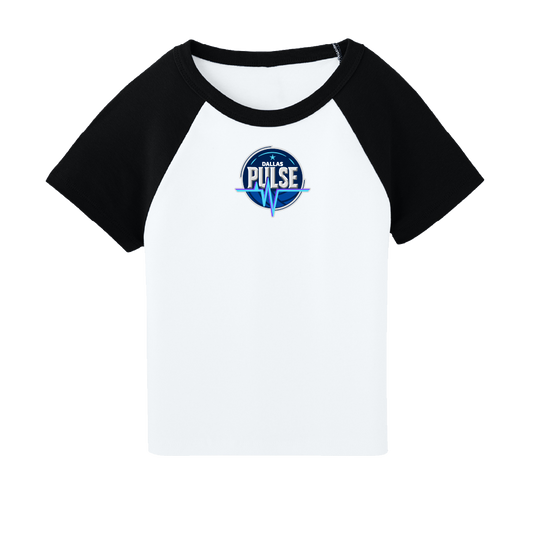 Dallas Pulse Womens Logo Raglan T-Shirt