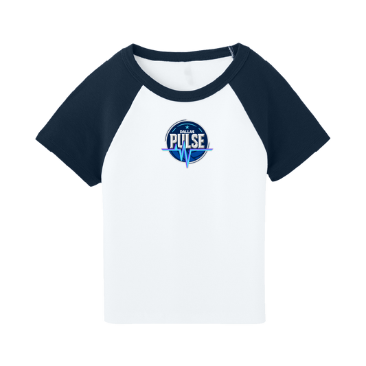 Dallas Pulse Womens Logo Raglan T-Shirt