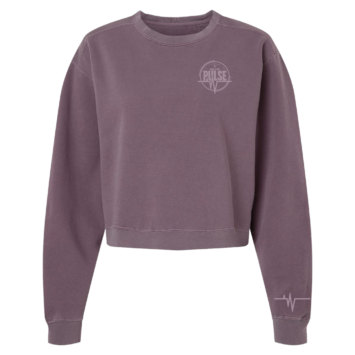 Dallas Pulse Womens Logo Tonal Crewneck