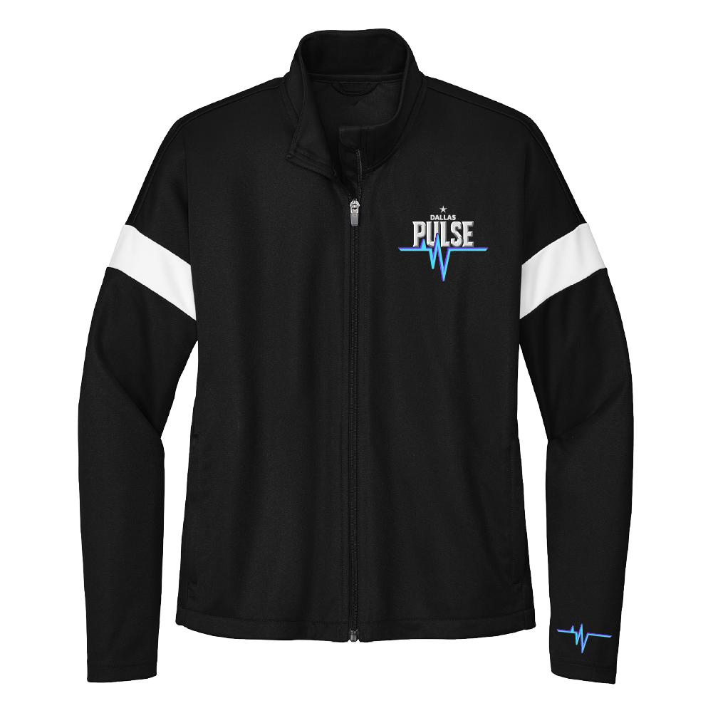 Dallas Pulse Womens Wordmark Full-Zip Jacket