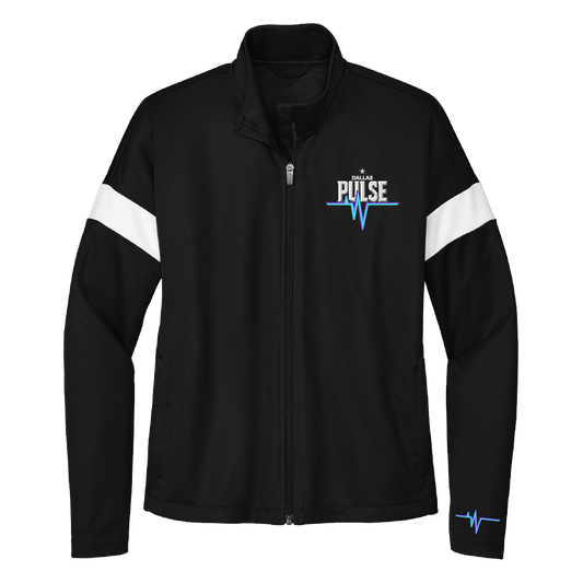 Dallas Pulse Womens Wordmark Full-Zip Jacket