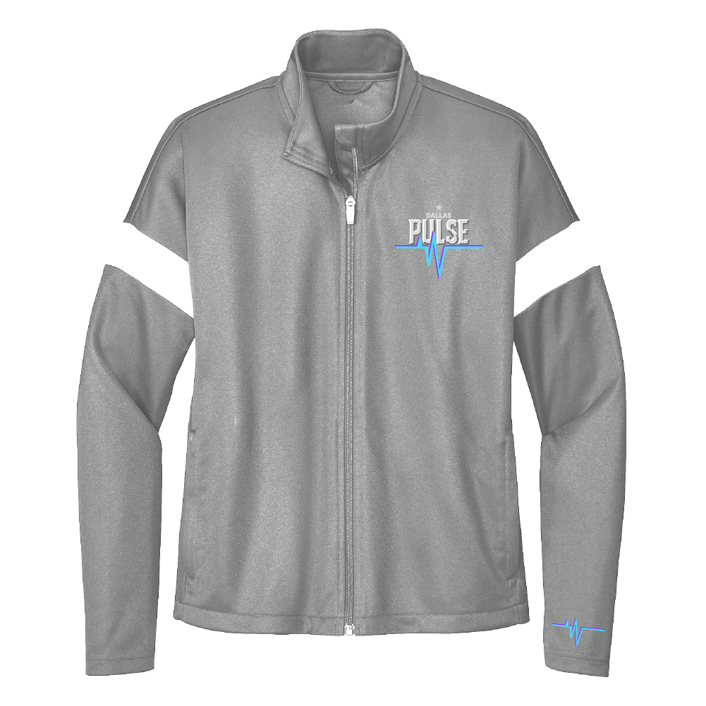 Dallas Pulse Womens Wordmark Full-Zip Jacket